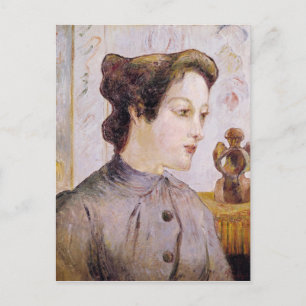 Carte Postale Paul Gauguin Portrait d'une jeune femme, 1886
