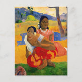Carte Postale Paul Gauguin - Quand te maries-tu ? (Devant)