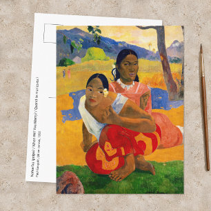 Carte Postale Paul Gauguin - Quand te maries-tu ?