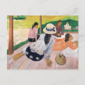 Carte Postale Paul Gauguin Siesta Peinture Art Print (Devant)