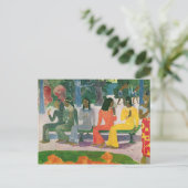 Carte Postale Paul Gauguin | Ta Matete (Debout devant)