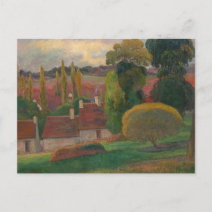 Carte Postale Paul Gauguin - Une ferme en Bretagne