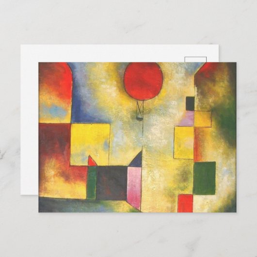 Carte Postale Paul Klee (Devant / Derrière)