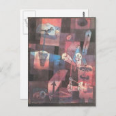 Carte Postale Paul Klee- Analyse des diverses perverses (Devant / Derrière)