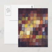 Carte Postale Paul Klee Art (Devant / Derrière)