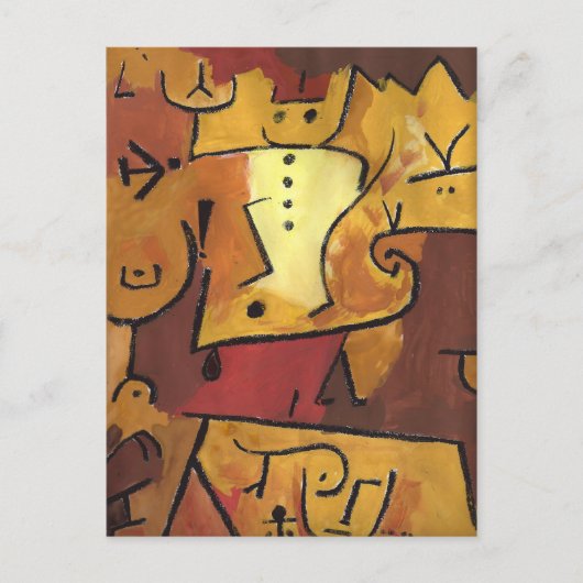 Carte Postale Paul Klee Art (Devant)