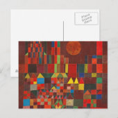 Carte Postale Paul Klee Art (Devant / Derrière)