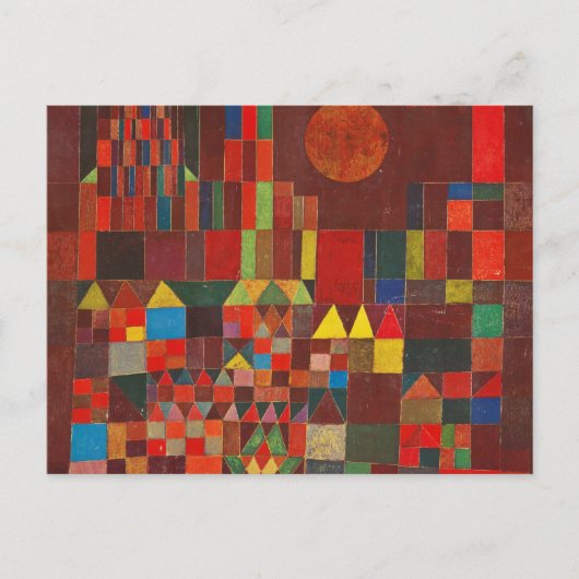 Carte Postale Paul Klee Art (Devant)