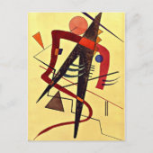 Carte Postale Paul Klee art : Chaud (Devant)