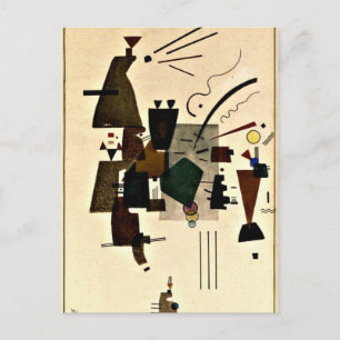 Carte Postale Paul Klee art : Cool réchauffé