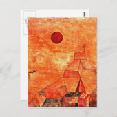 Carte Postale Paul Klee art - Marchen (Devant / Derrière)