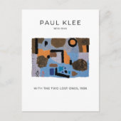 Carte Postale Paul Klee, Avec Les Deux Perdus - Art Abstrait (Devant)