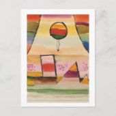 Carte Postale Paul Klee, "Balloon in the Window", 1929 (Devant)