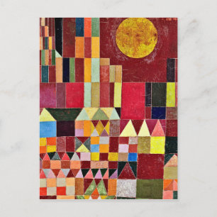 Carte Postale Paul Klee - Château Et Soleil