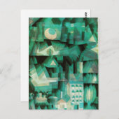 Carte postale Paul Klee Dream City (Devant / Derrière)