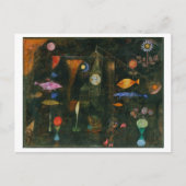 Carte Postale Paul Klee, "Fish Magic", 1925 (Devant)