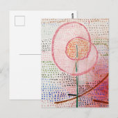 Carte Postale Paul Klee - Floraison (Devant / Derrière)