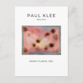 Carte Postale Paul Klee, Hardy Plantes - Art Abstrait moderne (Devant)