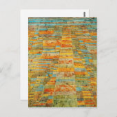 Carte postale Paul Klee Highways and Byways (Devant / Derrière)