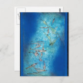 Carte Postale Paul Klee - Image du poisson (Devant / Derrière)