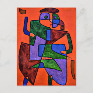 Carte Postale Paul Klee, l'homme du futur,