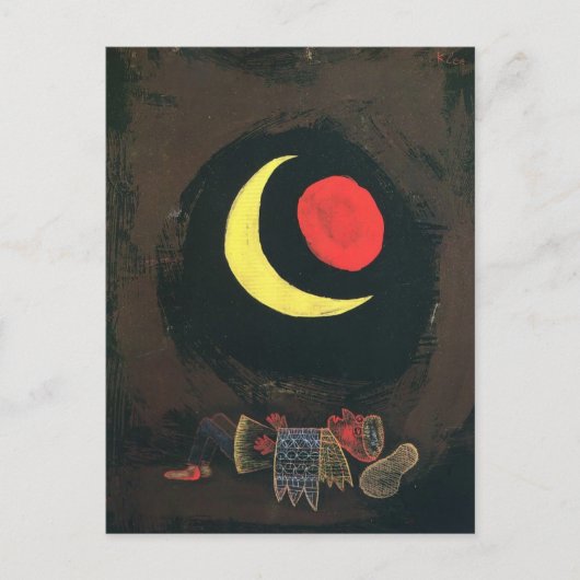 Carte Postale Paul Klee- Rêve Fort (Devant)