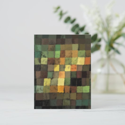 Carte Postale Paul Klee son ancien (Debout devant)