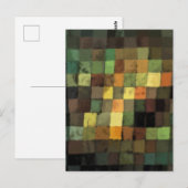 Carte Postale Paul Klee son ancien (Devant / Derrière)