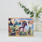 Carte Postale Paul Klee - The Horse (Debout devant)