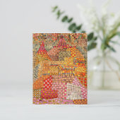 Carte Postale Paul Klee - Town Castle Kr. (Debout devant)