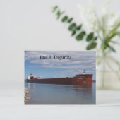 Carte postale Paul R. Tregurtha (Debout devant)