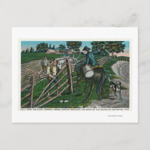 Carte Postale Paul Revere Informer Genre. Israel Putnam