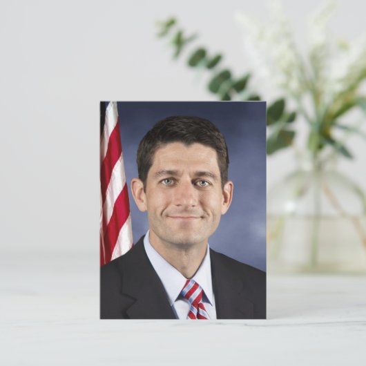 Carte Postale Paul Ryan (Debout devant)