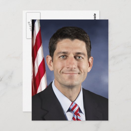 Carte Postale Paul Ryan (Devant / Derrière)
