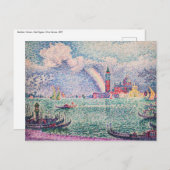 Carte Postale Paul Signac - Arc-en-ciel, Venise (Devant / Derrière)