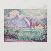 Carte Postale Paul Signac - Arc-en-ciel, Venise (Devant)