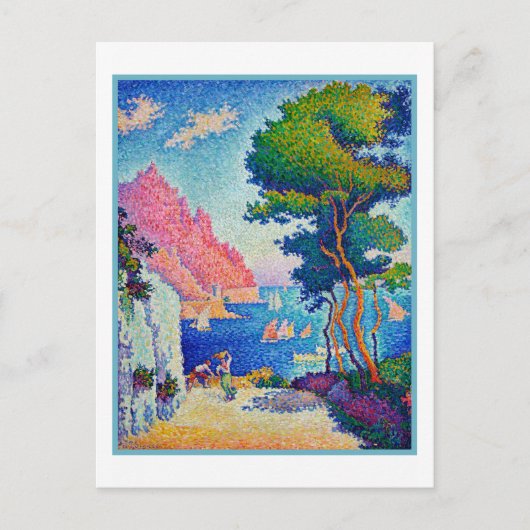 Carte Postale Paul Signac Capo di Noli Art (Devant)