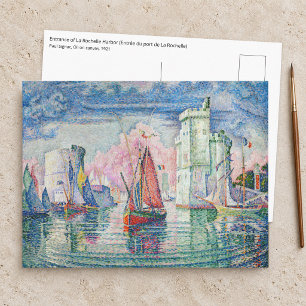 Carte Postale Paul Signac - Entrée du port de La Rochelle