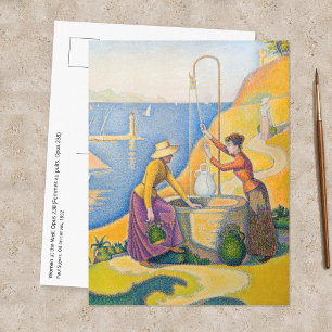 Carte Postale Paul Signac - Femmes au puits