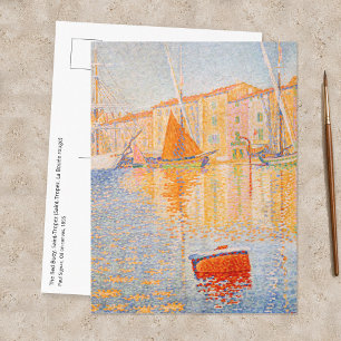 Carte Postale Paul Signac - La Bouée rouge, Saint-Tropez