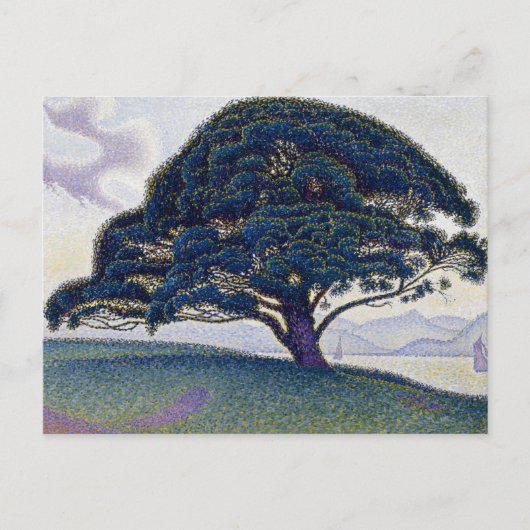Carte Postale Paul Signac - Le pin Bonaventure (Devant)