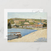 Carte Postale Paul Signac - Les Andelys, Côte d'Aval (Devant / Derrière)