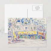 Carte Postale paul signac maison de van gogh arles 1933 (Devant / Derrière)