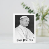 Carte Postale Paul VI (Debout devant)