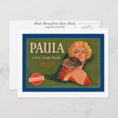 Carte Postale Paula Brand de Père Noël Paula (Devant / Derrière)