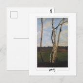 Carte Postale Paula Modersohn-Becker #113 - Beaux-Arts (Devant / Derrière)
