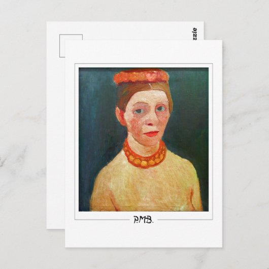 Carte Postale Paula Modersohn-Becker #134 - Beaux-Arts (Devant / Derrière)