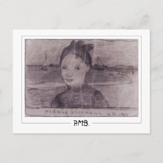 Carte Postale Paula Modersohn-Becker #137 - Beaux-Arts (Devant)