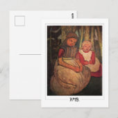 Carte Postale Paula Modersohn-Becker #140 - Beaux Arts (Devant / Derrière)