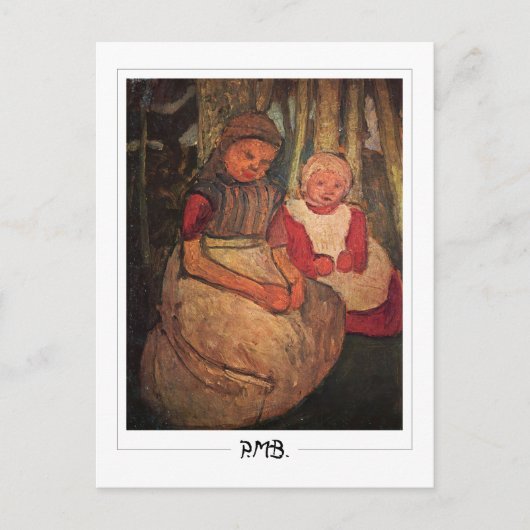 Carte Postale Paula Modersohn-Becker #140 - Beaux Arts (Devant)